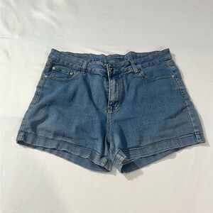 Classic Blue Denim Women's Jean Shorts